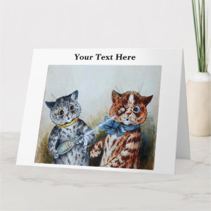 Louis Wain Katten 3 Kaart