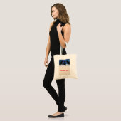 Louis Wain Katten in de Sneeuw Tote Bag (Voorkant (model))