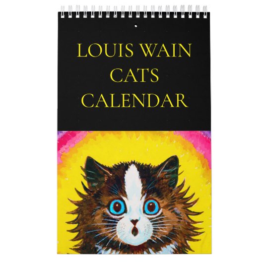 Louis Wain Katten Kalender (Hoes)