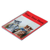 Louis Wain katten  Notitieboek (Linkerzijde)