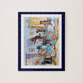 Louis Wain - Katten op een Schone Springende Binge Legpuzzel (Verticaal)