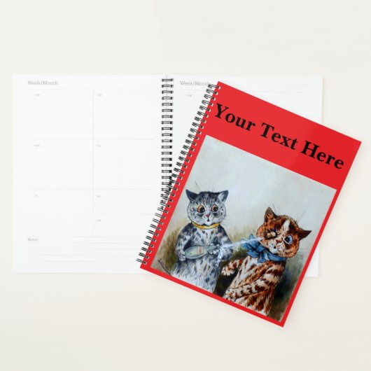 Louis Wain katten Planner (Display)