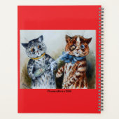 Louis Wain katten Planner (Achterkant)