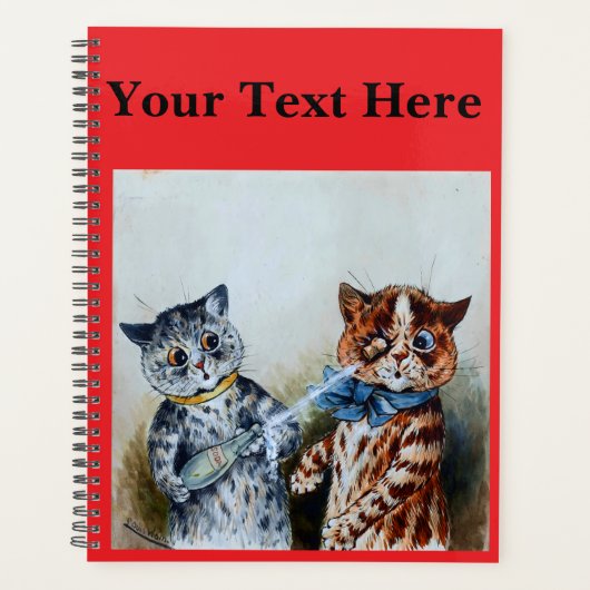 Louis Wain katten Planner (Voorkant)