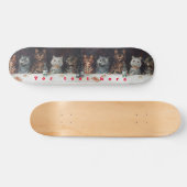 Louis Wain Katten Skateboard (Horizontaal)