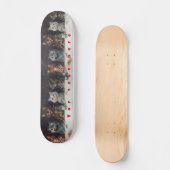 Louis Wain Katten Skateboard (Voorkant)