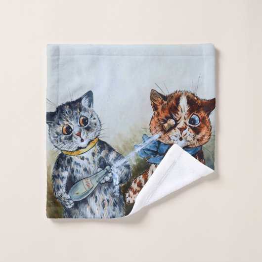 Louis Wain katten Washandje (Wasdoekje)