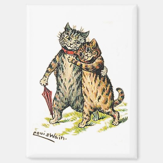 Louis Wain, Kattenkoppel Magneet (Voorkant)
