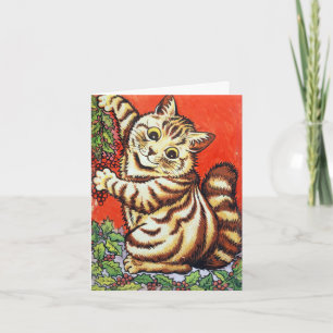 Louis Wain Kerstkat Versiering Gepersonaliseerd