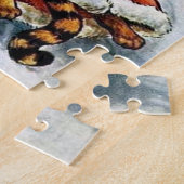 Louis Wain Kerstkerstkerstkerstkerstkerstkat Legpuzzel (Zijkant)