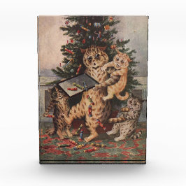 Louis Wain Kersttijd in Kattenland Fotoblokken