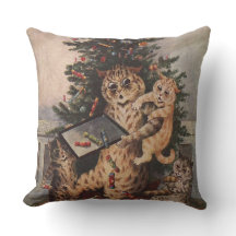 Louis Wain Kersttijd in Kattenland 