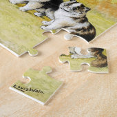 Louis Wain many Cat Paintings Fun Legpuzzel (Zijkant)