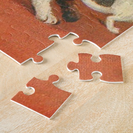 Louis Wain Merry Kerstry Legpuzzel (Zijkant)