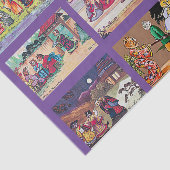 Louis Wain, Mikado Cats Tissuepapier (Detail)