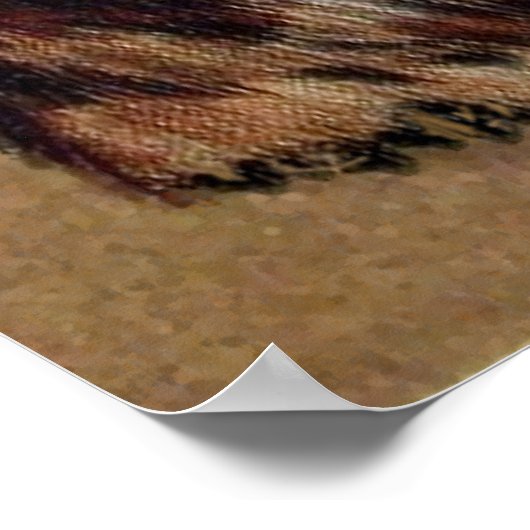  Louis Wain Monacle Cat Poster Print (Hoek)