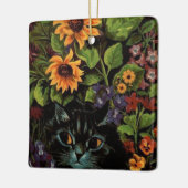 Louis Wain Ornament van katten omringd door bloeme (Links)
