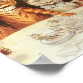 Louis Wain Party Cats Poster (Hoek)