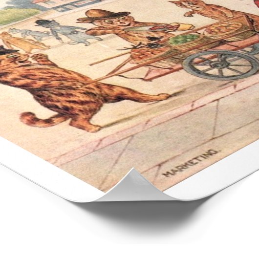 Louis Wain Poster (Hoek)