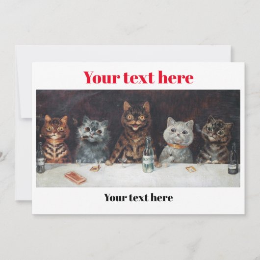 Louis Wain Poster Kaart (Voorkant)