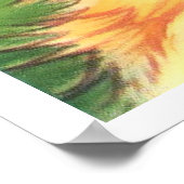 Louis Wain Smiling Ginger Cat Poster Print (Hoek)