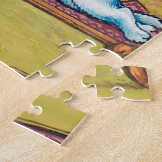 Louis Wain - Summer Tea Party Legpuzzel (Zijkant)