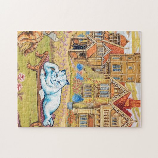 Louis Wain - Summer Tea Party Legpuzzel (Horizontaal)