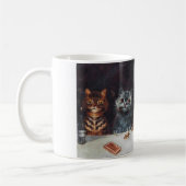 Louis Wain “ The bachelor party ” Koffiemok (Links)