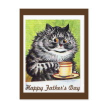 Louis Wain, Vaderdag Cat Briefkaart
