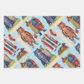 Louis Wain, verwisselbare papierbladen voor het ve Inpakpapier Vel (Voorkant 3)