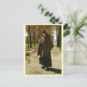 Louis Welden Hawkins, een boer Briefkaart (Staand voorkant)