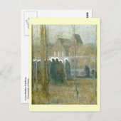 Louis Welden Hawkins, processie van de zielen Briefkaart (Voorkant / Achterkant)