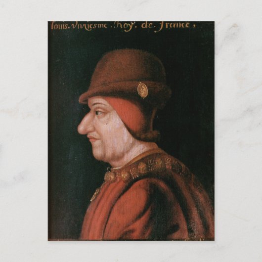 Louis XI Briefkaart (Voorkant)