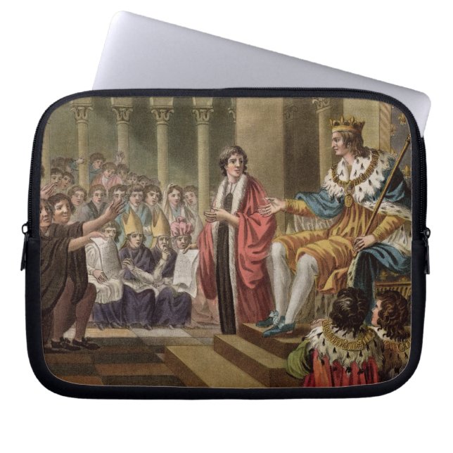 Louis XII (1462-1515) Uitgewezen vader van het vol Laptop Sleeve (Voorkant)