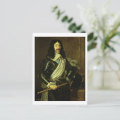 Louis XIII (1601-43) (olie op doek) Briefkaart (Staand voorkant)