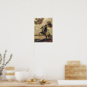 Louis XIII bij de Siege van La Rochelle Poster (Keuken)