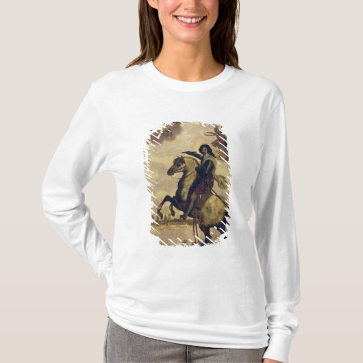 Louis XIII bij de Siege van La Rochelle T-shirt (Voorkant)