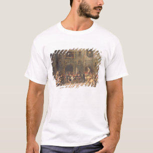 Louis XIII bij het kasteel van Blois, 1874 (olie o T-shirt