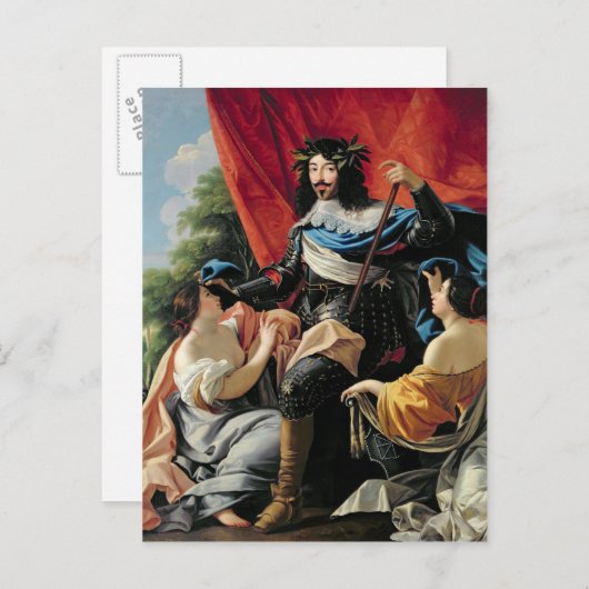 Louis XIII Briefkaart (Voorkant / Achterkant)
