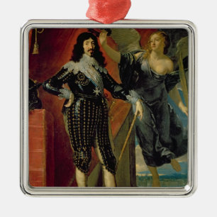 Louis XIII Crowned by Victory, 1635 Metalen Ornament