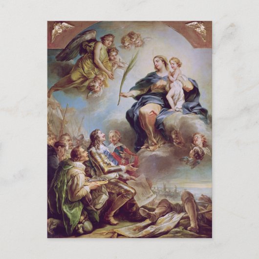 Louis XIII De Kerk Briefkaart (Voorkant)