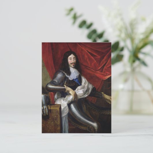 Louis XIII King of France and Navarra Briefkaart (Staand voorkant)