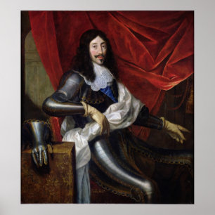 Louis XIII King of France and Navarra Poster