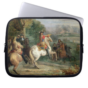 Louis XIV (1638-1715) Toezicht op de belegering va Laptop Sleeve