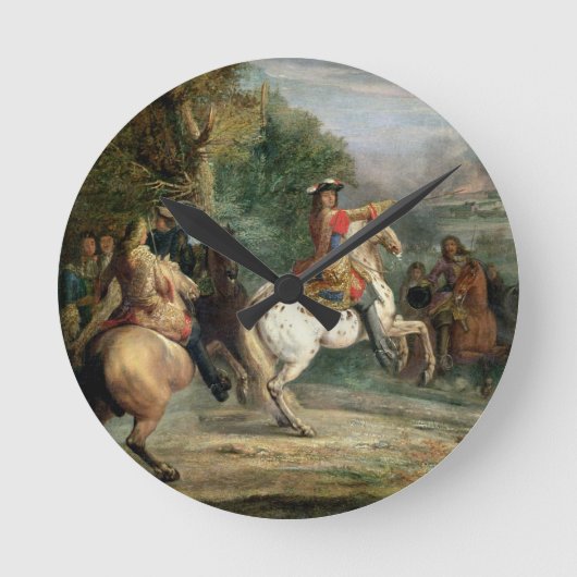 Louis XIV (1638-1715) Toezicht op de belegering va Ronde Klok (Voorkant)