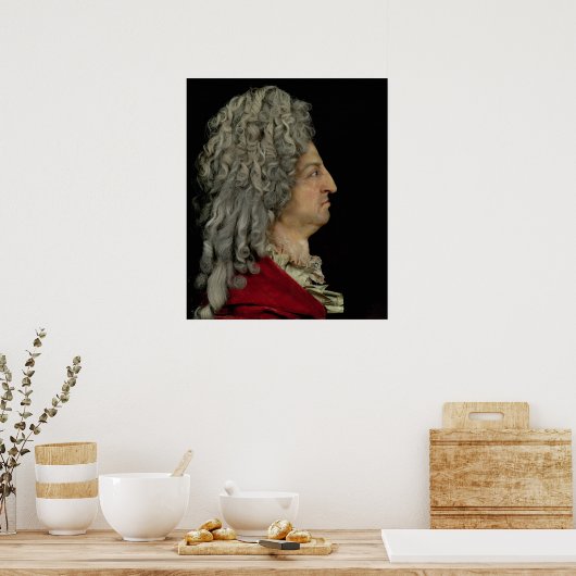 Louis XIV 1706 Poster (Keuken)