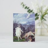 Louis XIV als Apollo, laag Python Briefkaart (Staand voorkant)