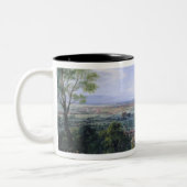 Louis XIV bij de Siege van Lille tegenover de Tweekleurige Koffiemok (Links)