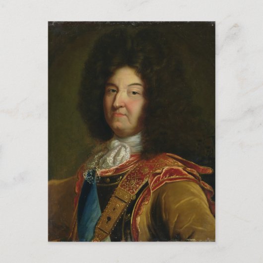 Louis XIV Briefkaart (Voorkant)