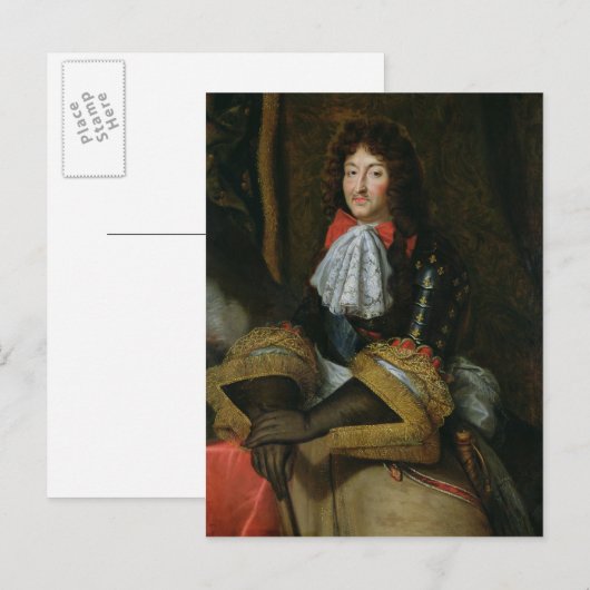 Louis XIV Briefkaart (Voorkant / Achterkant)